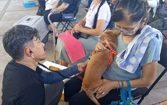 La salud y el bienestar animal llegan sin costo a la colonia Amistad en Culiacán