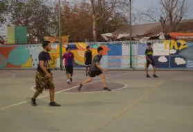 Pinceladas de esperanza en la colonia Amistad en Culiacán: "Todos iguales, todos diferentes, todos en Paz"