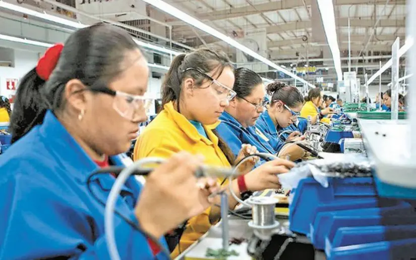 Baja California entre los 3 estados con mejores salarios en México La industria manufacturera es clave en el desarrollo económico de Baja California. Foto: Cortesía