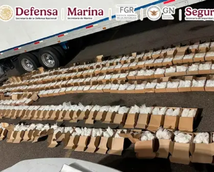 Baja California Sur: decomisan 1 tonelada de metanfetamina en camión que venía de Mazatlán