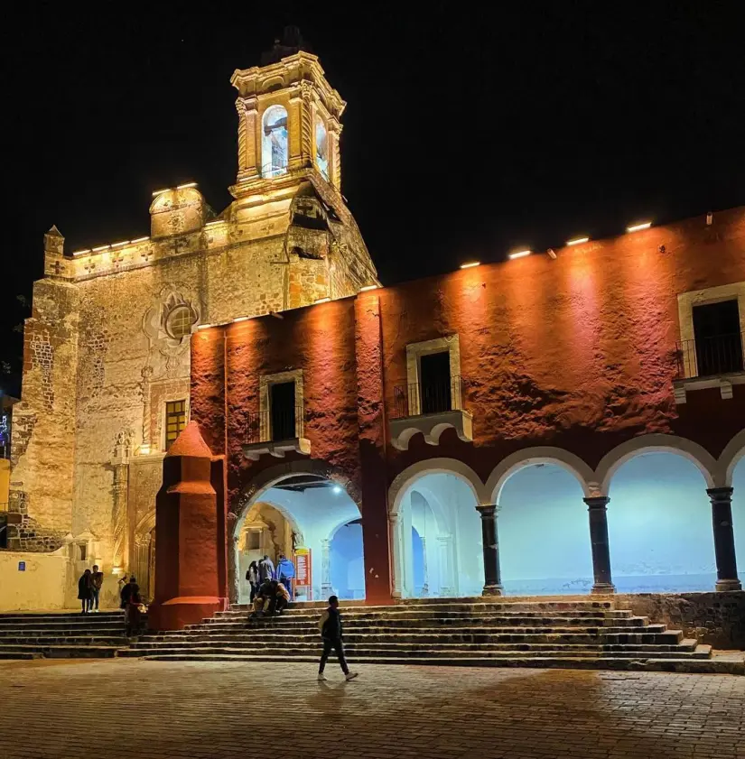 imagen recuadro Iglesia de Santa María de la Asunción de Acapetlahuacan Foto: México ddesconocido