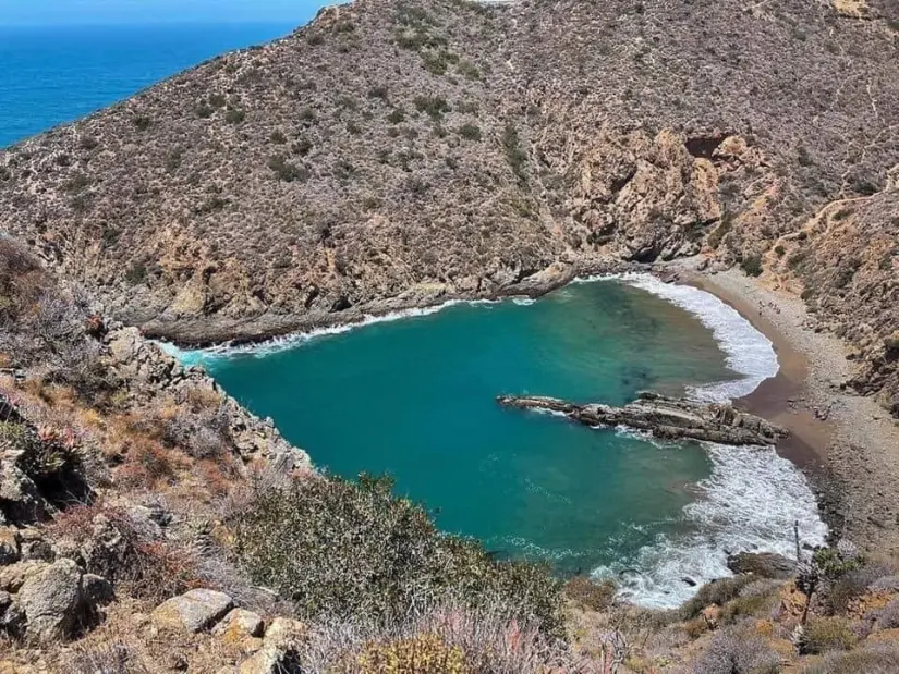 Déjate enamorar por la belleza natural de la Playa Corazón en Ensenada. Foto: Cortesía. Déjate enamorar por la belleza natural de la Playa Corazón en Ensenada. Foto: Cortesía.