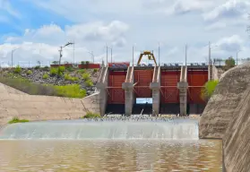 Presa Eustaquio Buelna sube sus niveles de agua gracias a las lluvias en Sinaloa