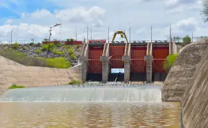 Presa Eustaquio Buelna sube sus niveles de agua gracias a las lluvias en Sinaloa
