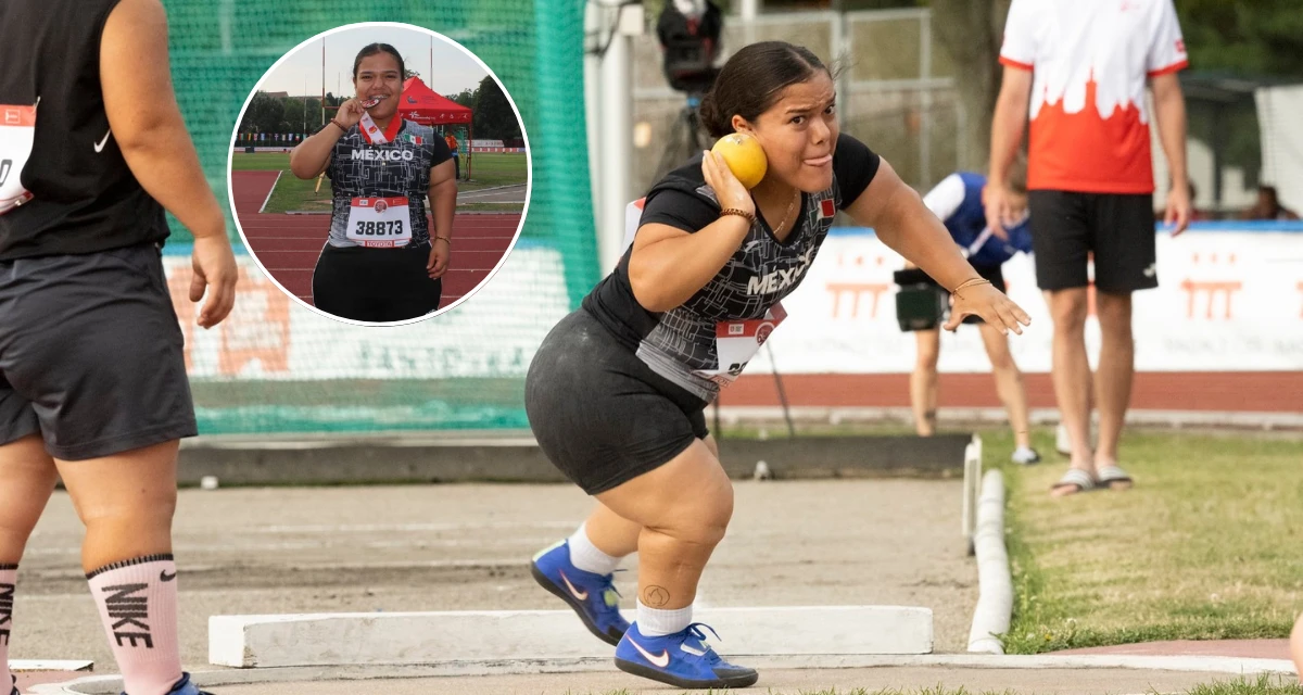Fue en su quinto intento donde la sinaloense se consagra como ganadora del oro. Foto: Cortesía