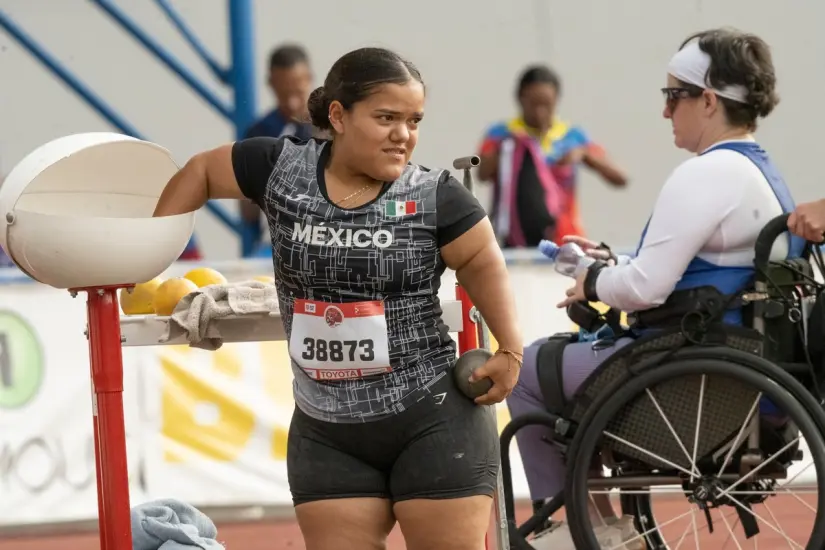 Pauleth Mejía Hernández, consigue el oro para México en el Grand Prix 2025. Foto. Cortesía. Pauleth Mejía Hernández, consigue el oro para México en el Grand Prix 2025. Foto. Cortesía.