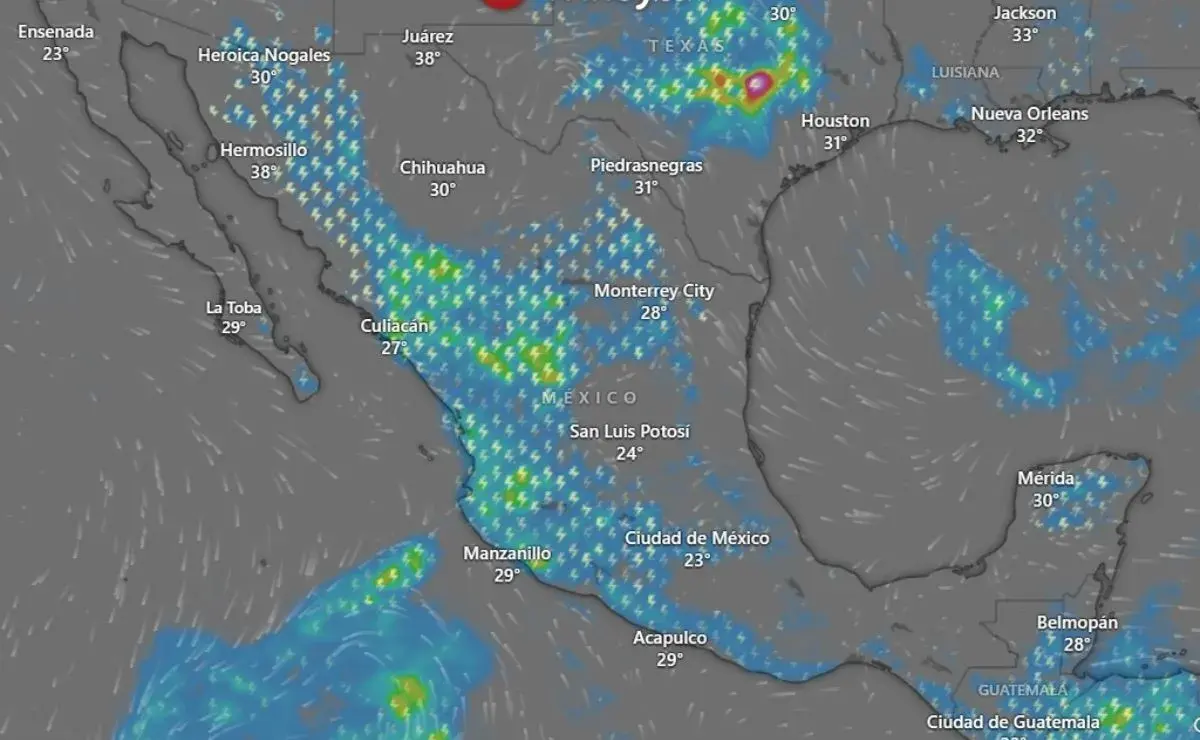 SMN pronostica lluvias fuertes en estos estados por monzón mexicano