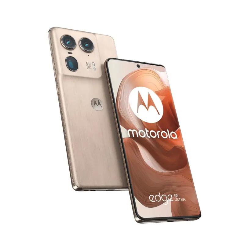 Motorola Edge 50 Ultra incluye doble altavoz estéreo.  Foto: Cortesía
