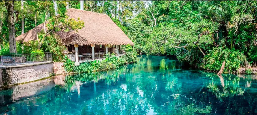 Balneario natural Las Estacas en Morelos. Foto: cortesía Balneario natural Las Estacas en Morelos. Foto: cortesía.