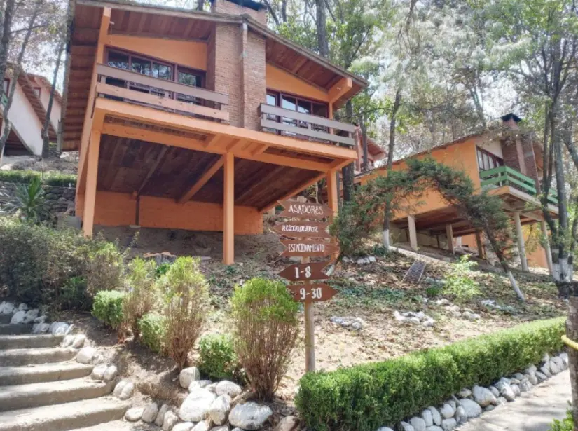 ?Cabañas Zembo en Huasca de Ocampo. Foto: cortesía ?Cabañas Zembo en Huasca de Ocampo. Foto: cortesía.