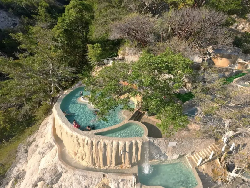 Estas son las atracciones que podrás encontrar en las Grutas de Tolantongo. Foto: Grutas Tolantongo. 