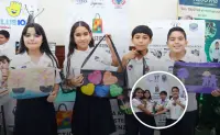 Suleidy, Janybeth, José y Gilberto, estudiantes de la primaria Niños Héroes, convierten basura en moda, esfuerzo en éxito y sueños en inspiración con Plastiqué en Culiacán