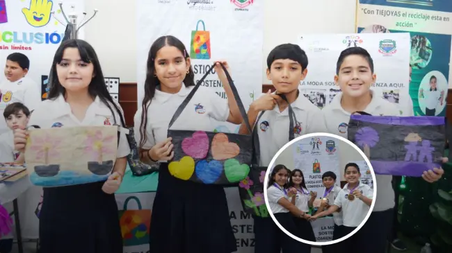 Con solo 10 años, Dylan Jesús alzó la voz por la salud emocional de la niñez, sembrando esperanza con un mensaje valiente: la paz se construye con amor, arte y escucha. Foto: Juan Madrigal