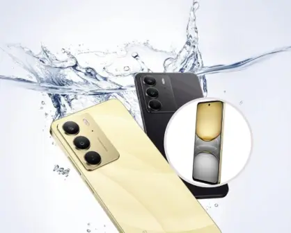 Realme C75, equipado con megabatería y es resistente al agua