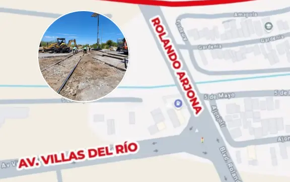 Cierran vialidades Arjona y Villas del Río, al norte de la ciudad en Culiacán