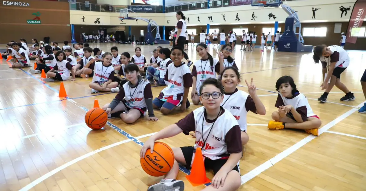 Con alegría, deporte y valores inician los Cursos de Verano ISDE 2025 en Culiacán