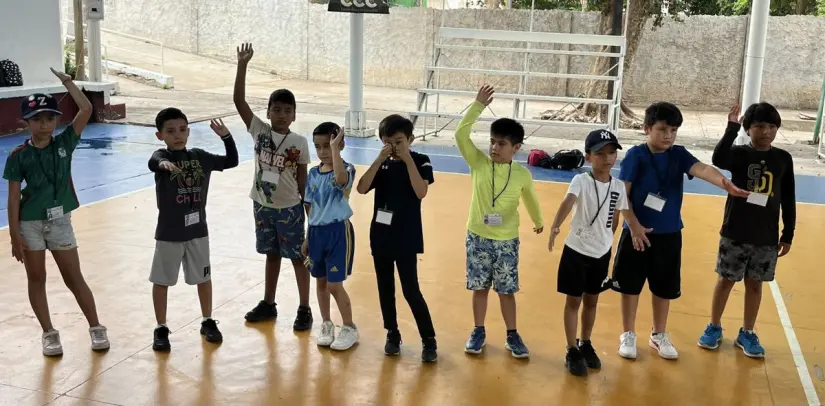 Verano divertido y deportivo con los cursos en Culiacán Deporte y valores en acción, al estilo Lilo y Stitch. Foto: IMDEC
