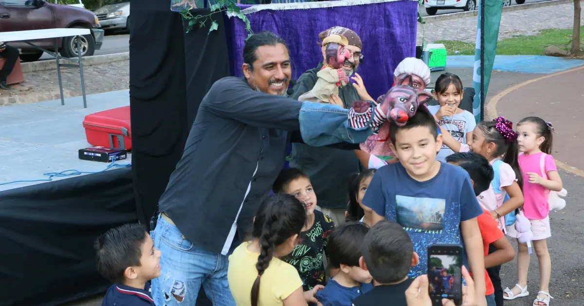 “El lobo no es como lo pintan” sorprende en el Parque Culiacán 87