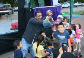 "El lobo no es como lo pintan" sorprende en el Parque Culiacán 87