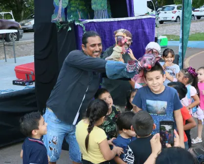 "El lobo no es como lo pintan" sorprende en el Parque Culiacán 87