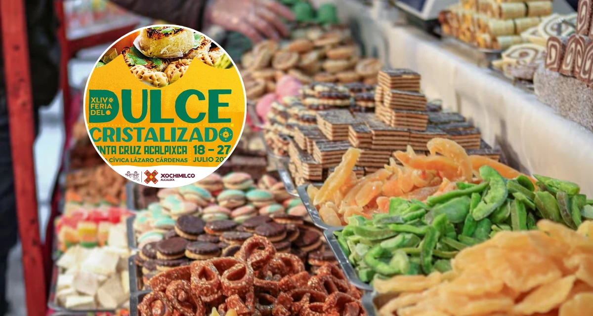 Vive la Feria del Dulce cristalizado en Ciudad de México. Foto: Cortesía.