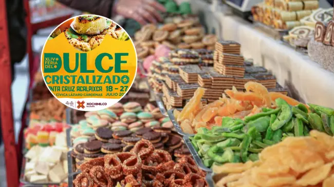 Vive la Feria del Dulce cristalizado en Ciudad de México. Foto: Cortesía.
