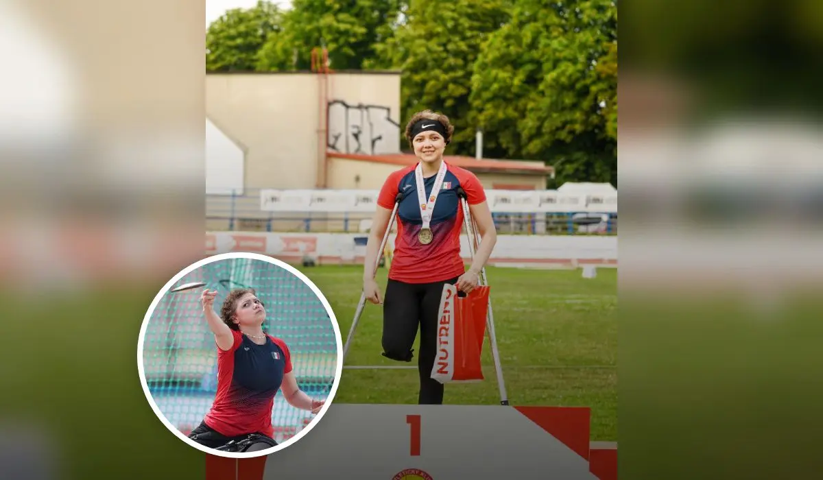 Norma Aurelia Cázares Carrasco, atleta paralímpica de Culiacán logra oro y rompe fronteras en el deporte adaptado. Foto: IMDEC