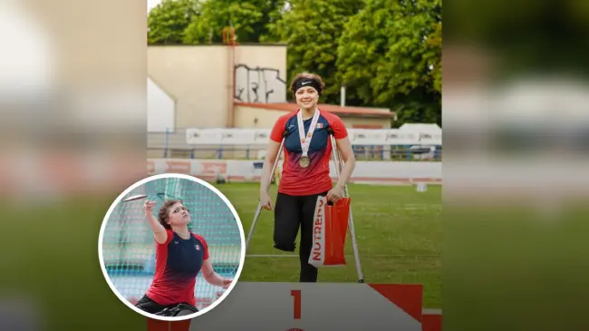Norma Aurelia Cázares Carrasco, atleta paralímpica de Culiacán logra oro y rompe fronteras en el deporte adaptado. Foto: IMDEC
