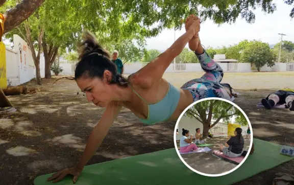 En el CESAVVI 5 de Febrero en Culiacán, el yoga inspira a mujeres a sanar, reconectar y florecer desde el alma