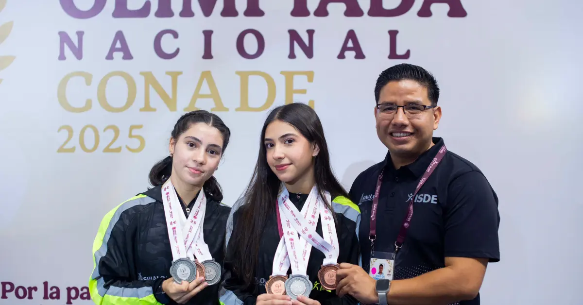 Pesistas de Sinaloa cosechan medallas en Olimpiada CONADE 2025