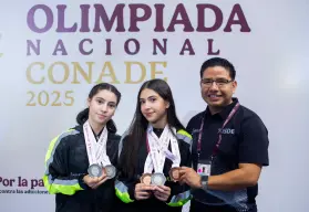 Pesistas de Sinaloa cosechan medallas en Olimpiada CONADE 2025