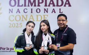 Pesistas de Sinaloa cosechan medallas en Olimpiada CONADE 2025