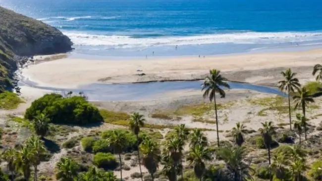 Conoce Playa San Pedrito, un destino escondido y con paisajes dignas de postales. Foto: Cortesía