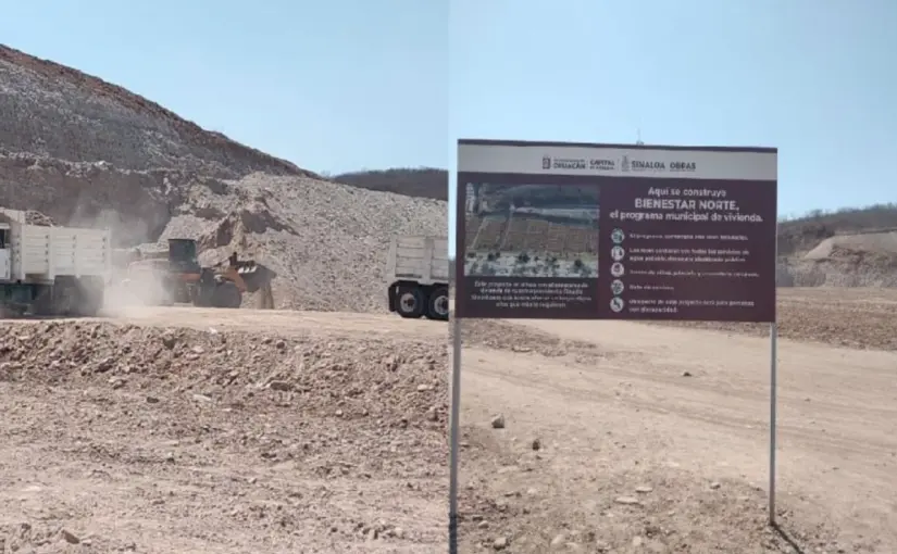 Cada vez está más cerca la construcción de las Viviendas del Bienestar en Culiacán. Foto: cortesía Cada vez está más cerca la construcción de las Viviendas del Bienestar en Culiacán. Foto: Cortesía.