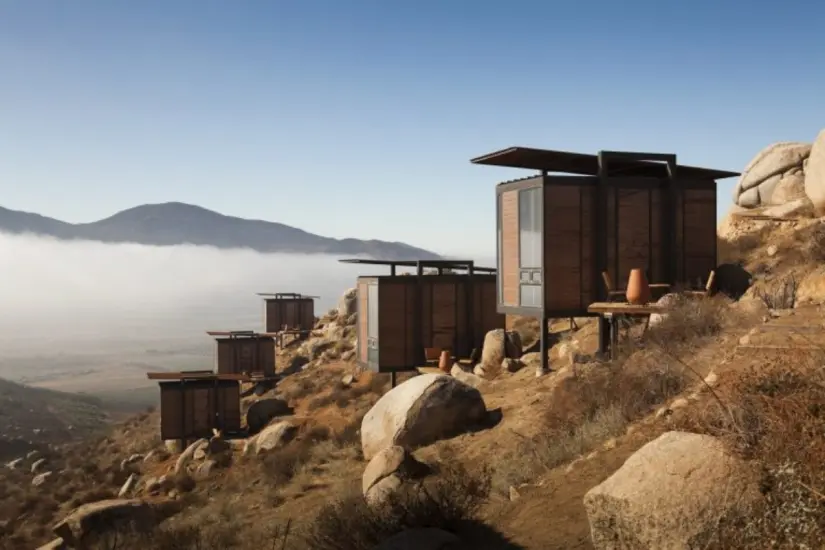 Baja California: obras imperdibles de su arquitectura Este hotel boutique te ofrece una experiencia sin igual con la naturaleza y la cultura vinícola. Foto: Centro Urbano