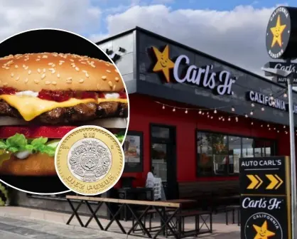Carl´s Jr lanza hamburguesas a $10 pesos solo por un día