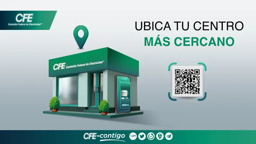 Centro de Atención de CFE donde puedes realizar tu tramite. Foto: Cortesía. Centro de Atención de CFE donde puedes realizar tu tramite. Foto: Cortesía.