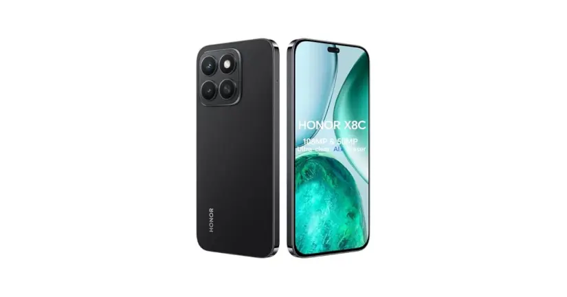 Honor X8c con camára para selfies de 50 megapíxeles Honor X8c con camára para selfies de 50 megapíxeles. Foto: Cortesía