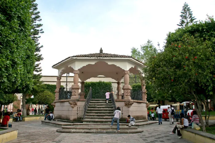 imagen recuadro Jardín de Zaragosa Foto: México Desconocido