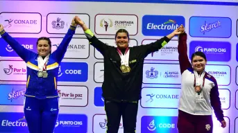 Martha Elena Montoya gana triple oro en halterofilia para Sinaloa en la Olimpiada CONADE 2025