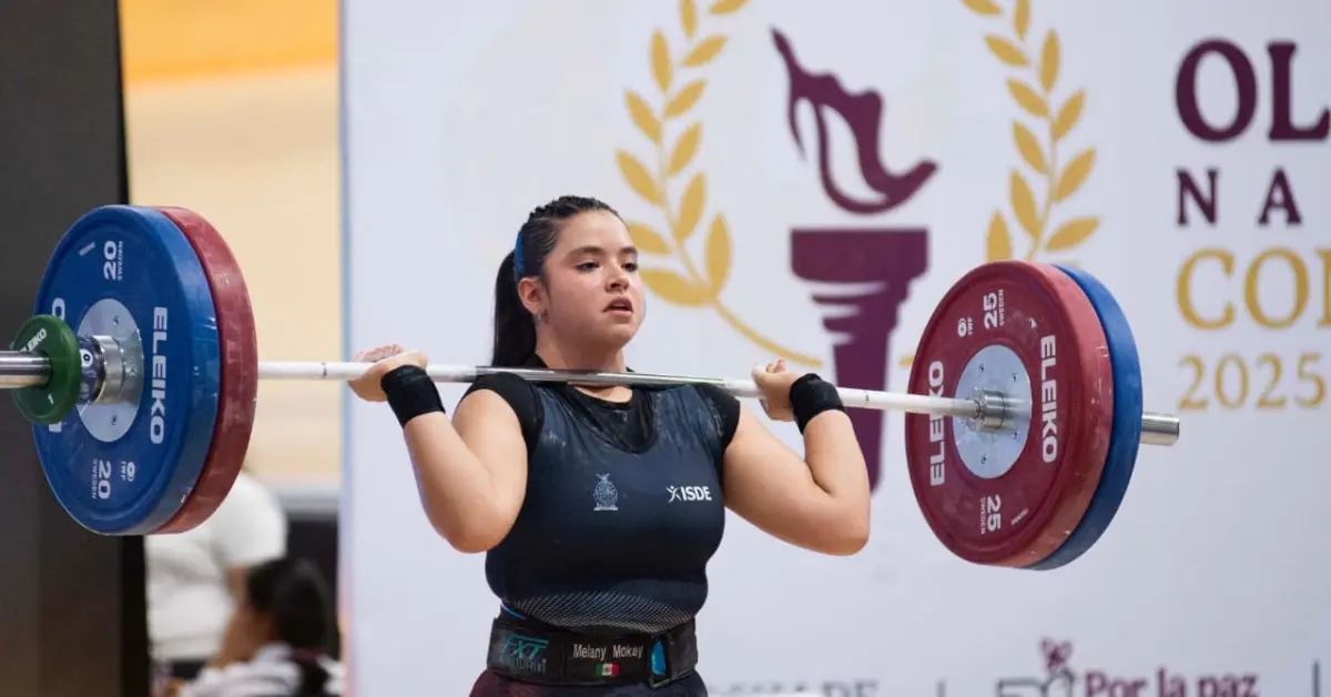 Melany Montes Mokay: el corazón fuerte de Sinaloa en la Olimpiada Nacional CONADE 2025
