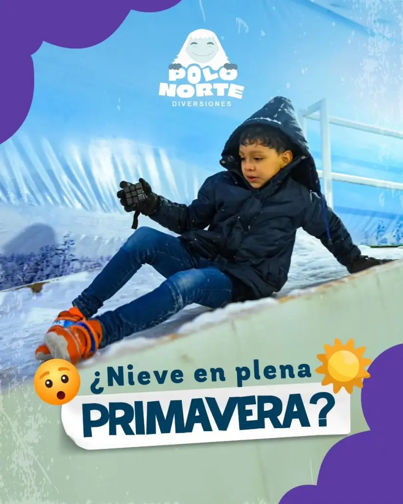imagen recuadro El invierno llega antes en Pachuca, Hidalgo en Polo Norte Diversiones Mx Foto: polonortediversiones (Instagram)