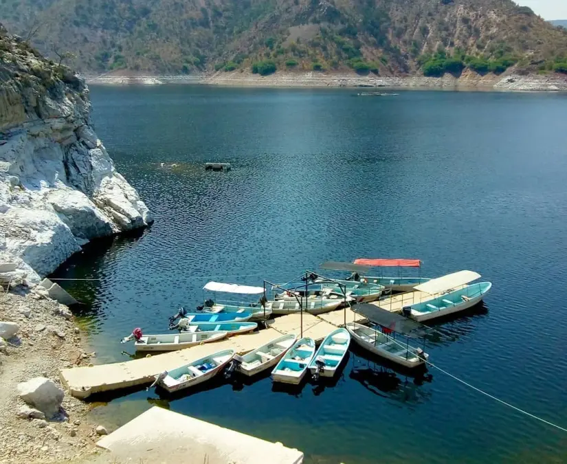 Estas presas se encuentran un poco por debajo de su capacidad máxima. Foto: Un Rincón de Hidalgo. Estas presas se encuentran un poco por debajo de su capacidad máxima. Foto: Un Rincón de Hidalgo.
