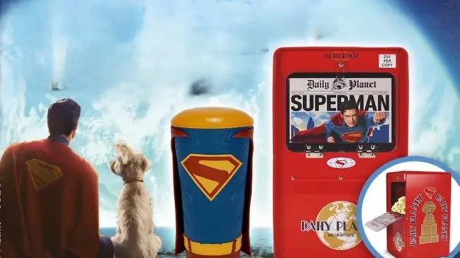 Los detalles de la venta de la Sucursales de la palomera de Superman en Cinépolis. Foto: Coleccionando