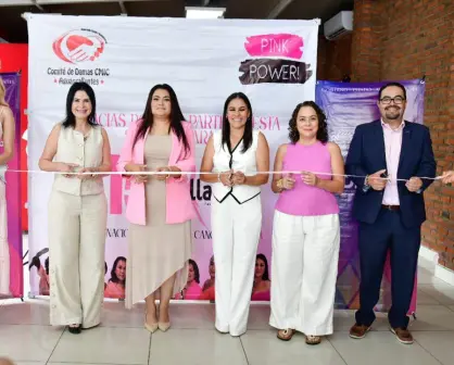 Inicia campaña Pink Power para prevenir el cáncer de mama en Aguascalientes