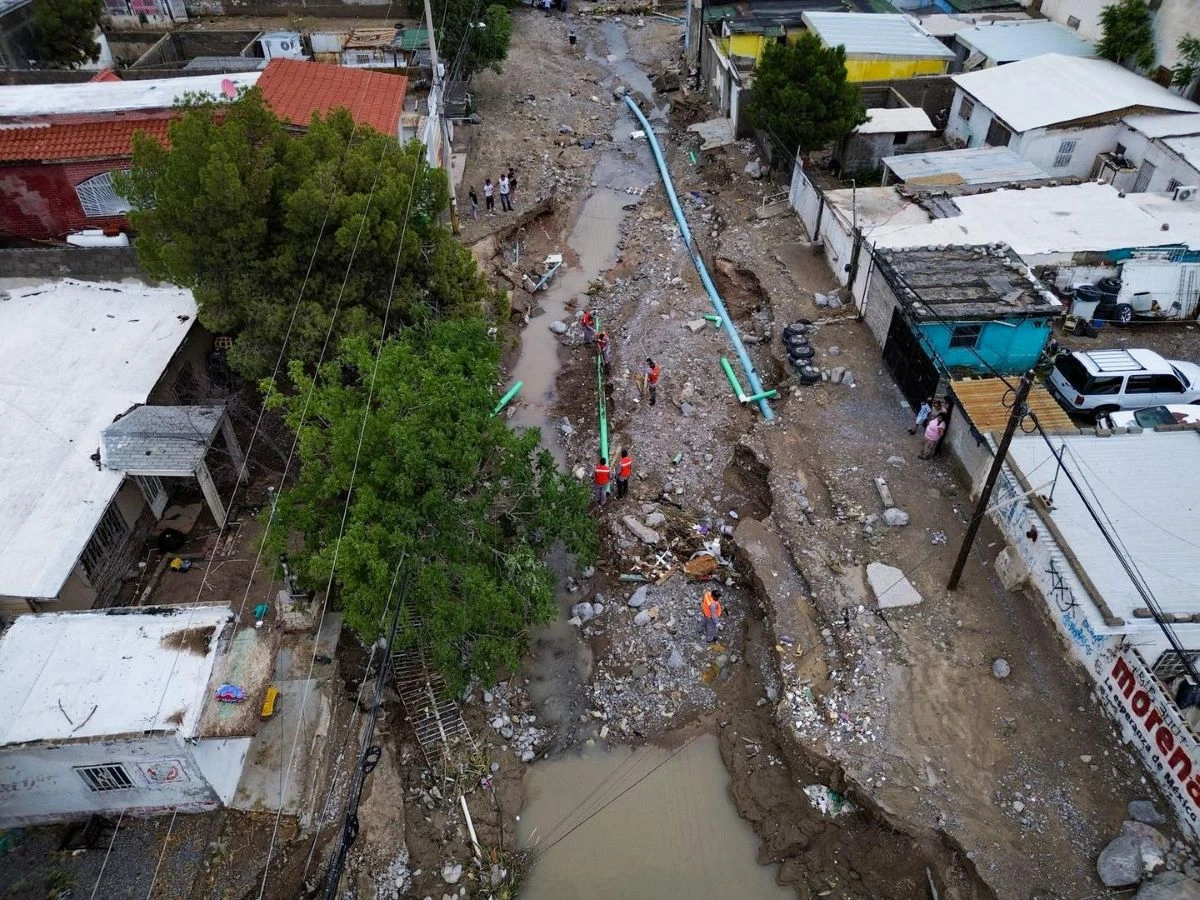 Apoyarán a damnificados por lluvias en Chihuahua. Foto: Cortesía