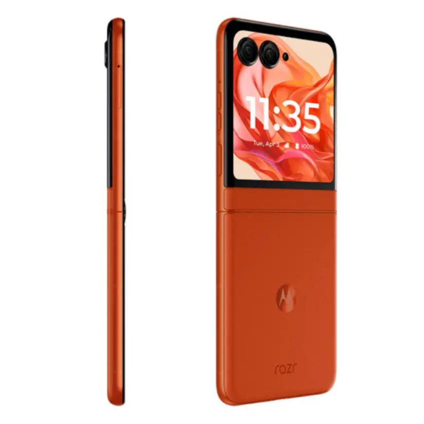Motorola Razr 50 con pantalla interna de 6,9 pulgadas. Foto: Cortesía
