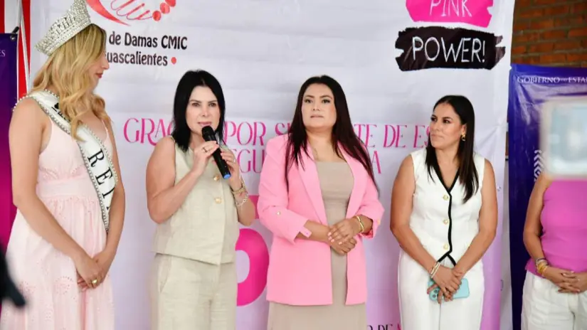 Conoce todos los detalles acerca de la campaña Pink Power 2025 en Aguascalientes. Foto: Cortesía. 