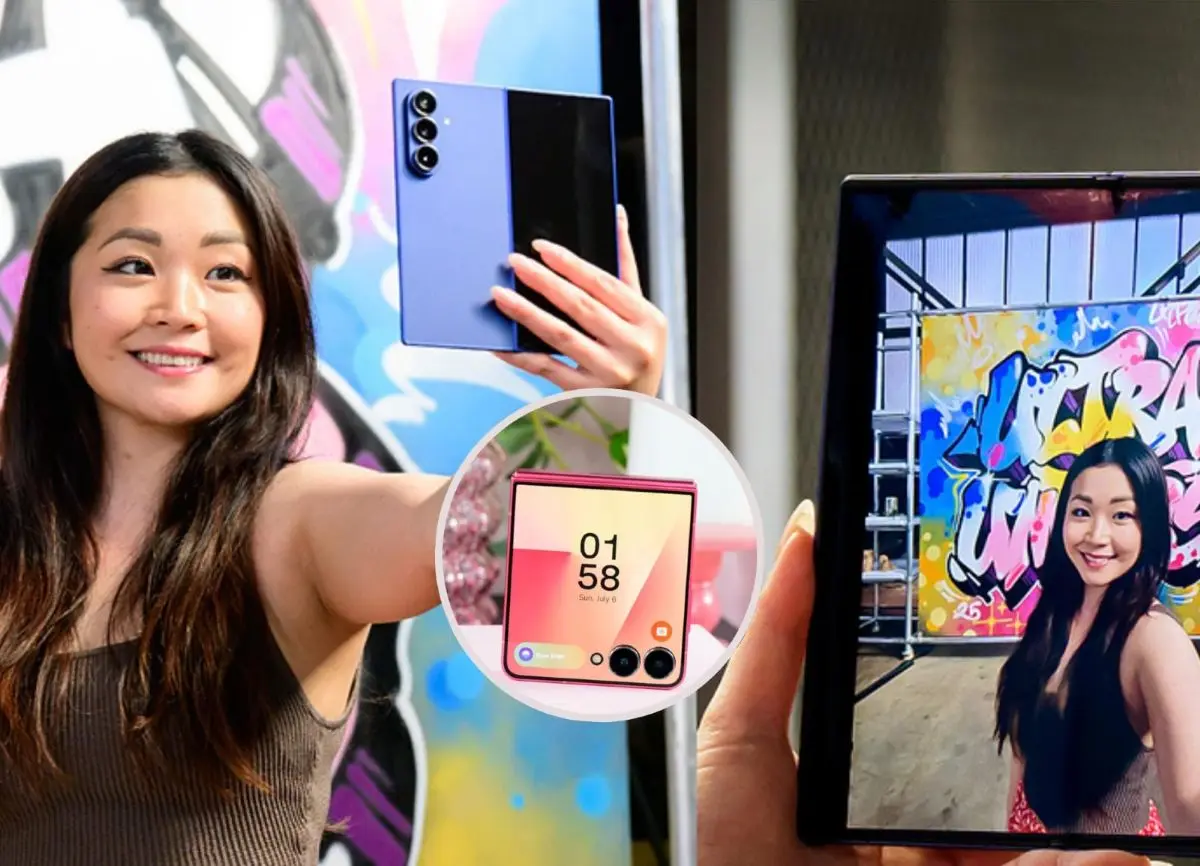 Presentan el Samsung Galaxy Z Fold 7 y Flip 7. Foto: Cortesía