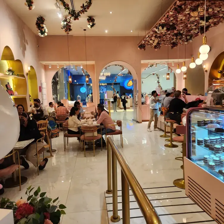 Cafetería Hello Kitty en Ciudad de México. Foto: Cortesía.